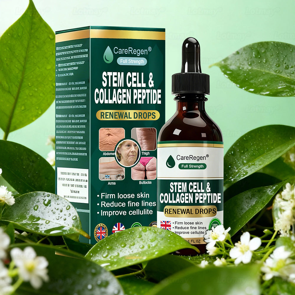 Officially Authorised Exclusive Edition|CareRegen® Stem Cell & Collagen Peptide Renewal Drops (Lift & Firm Sagging Skin & Reduce Wrinkle Formation)🫑🫑