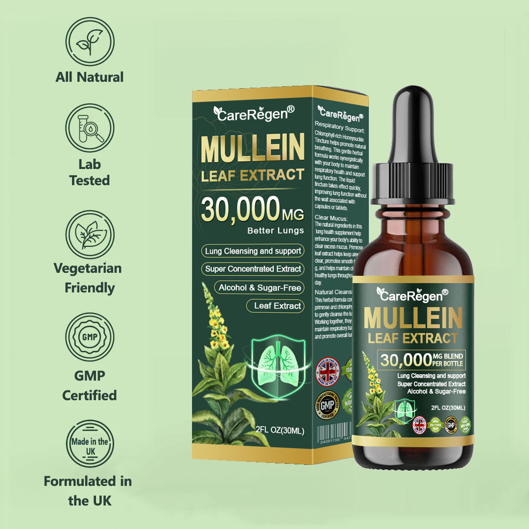 𝗢𝗳𝗳𝗶𝗰𝗶𝗮𝗹 | 𝗖𝗮𝗿𝗲𝗥𝗲𝗴𝗲𝗻® 𝗢𝗿𝗴𝗮𝗻𝗶𝗰 𝗟𝘂𝗻𝗴 𝗖𝗹𝗲𝗮𝗻𝘀𝗶𝗻𝗴 𝗠𝘂𝗹𝗹𝗲𝗶𝗻 𝗟𝗲𝗮𝗳 𝗘𝘅𝘁𝗿𝗮𝗰𝘁 𝗗𝗿𝗼𝗽𝘀 🌾🥬𝐂𝐥𝐢𝐧𝐢𝐜𝐚𝐥𝐥𝐲 𝐩𝐫𝐨𝐯𝐞𝐧, 𝐡𝐢𝐠𝐡𝐥𝐲 𝐜𝐨𝐧𝐜𝐞𝐧𝐭𝐫𝐚𝐭𝐞𝐝 𝐟𝐨𝐫𝐦𝐮𝐥𝐚 𝐭𝐡𝐚𝐭 𝐫𝐞𝐥𝐢𝐞𝐯𝐞𝐬 𝐜𝐨𝐮𝐠𝐡, 𝐩𝐡𝐥𝐞𝐠𝐦, 𝐚𝐬𝐭𝐡𝐦𝐚 & 𝐂𝐎𝐏𝐃 — 𝐛𝐫𝐞𝐚𝐭𝐡𝐞 𝐞𝐚𝐬𝐢𝐞𝐫, 𝐟𝐚𝐬𝐭𝐞𝐫.