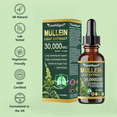 𝗢𝗳𝗳𝗶𝗰𝗶𝗮𝗹 | 𝗖𝗮𝗿𝗲𝗥𝗲𝗴𝗲𝗻® 𝗢𝗿𝗴𝗮𝗻𝗶𝗰 𝗟𝘂𝗻𝗴 𝗖𝗹𝗲𝗮𝗻𝘀𝗶𝗻𝗴 𝗠𝘂𝗹𝗹𝗲𝗶𝗻 𝗟𝗲𝗮𝗳 𝗘𝘅𝘁𝗿𝗮𝗰𝘁 𝗗𝗿𝗼𝗽𝘀 🌾🥬𝐂𝐥𝐢𝐧𝐢𝐜𝐚𝐥𝐥𝐲 𝐩𝐫𝐨𝐯𝐞𝐧, 𝐡𝐢𝐠𝐡𝐥𝐲 𝐜𝐨𝐧𝐜𝐞𝐧𝐭𝐫𝐚𝐭𝐞𝐝 𝐟𝐨𝐫𝐦𝐮𝐥𝐚 𝐭𝐡𝐚𝐭 𝐫𝐞𝐥𝐢𝐞𝐯𝐞𝐬 𝐜𝐨𝐮𝐠𝐡, 𝐩𝐡𝐥𝐞𝐠𝐦, 𝐚𝐬𝐭𝐡𝐦𝐚 & 𝐂𝐎𝐏𝐃 — 𝐛𝐫𝐞𝐚𝐭𝐡𝐞 𝐞𝐚𝐬𝐢𝐞𝐫, 𝐟𝐚𝐬𝐭𝐞𝐫.