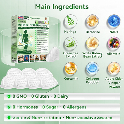𝑶𝒇𝒇𝒊𝒄𝒊𝒂𝒍 𝑺𝒕𝒐𝒓𝒆| 👩‍⚕️𝐇e𝐚l𝐫i𝐳e®𝟏2-i𝐧-𝟏 M𝐨r𝐢n𝐠a * B𝐞r𝐛e𝐫i𝐧e * N𝐀D+ 𝐀d𝐯a𝐧c𝐞d N𝐚n𝐨 𝐌i𝐜r𝐨n𝐞e𝐝l𝐞 𝐏a𝐭c𝐡 (𝐎𝐧𝐜𝐞 𝐃𝐚𝐢𝐥𝐲, 𝐯𝐢𝐬𝐢𝐛𝐥𝐞 𝐜𝐡𝐚𝐧𝐠𝐞𝐬 𝐢𝐧 𝟕 𝐝𝐚𝐲𝐬）🗓️F𝐨r 𝐎𝐛𝐞𝐬𝐢𝐭𝐲, 𝐋o𝐨s𝐞 𝐒k𝐢n, 𝐃𝐢𝐚𝐛𝐞𝐭𝐞𝐬, 𝐒𝐥𝐞𝐞𝐩 𝐀𝐩𝐧𝐞𝐚, 𝐀𝐧𝐝 𝐉𝐨𝐢𝐧𝐭 𝐈𝐬𝐬𝐮𝐞𝐬🗓️